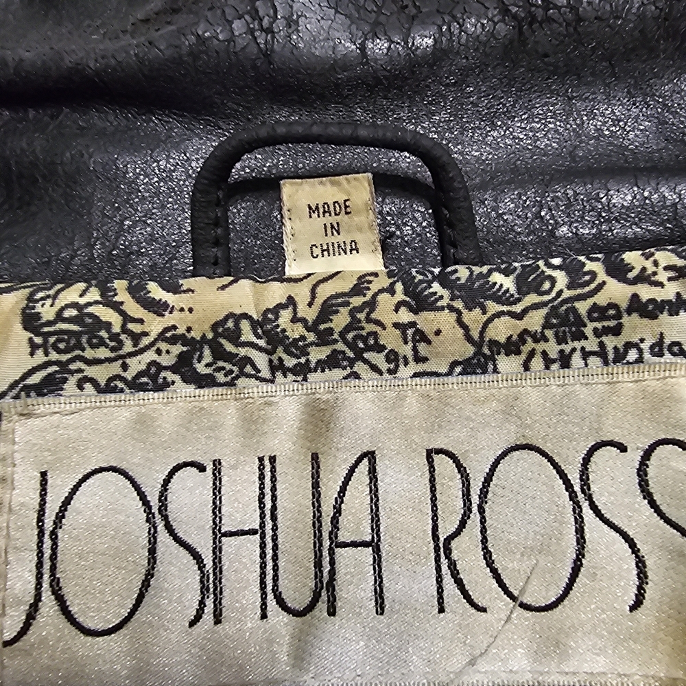 Joshua Ross Leather Jacket M View 5
